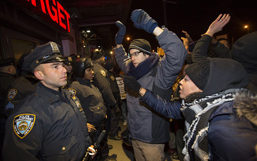 Any Outrage Out There for Ramos and Liu, Protesters?