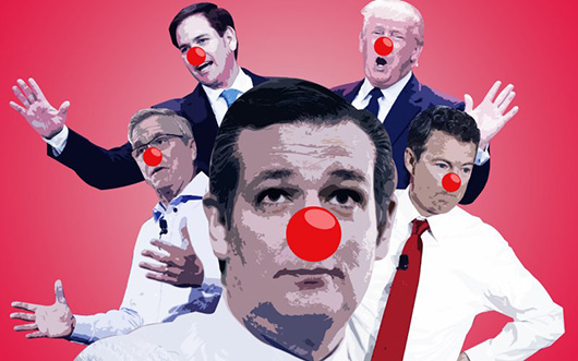 The GOP Clown Show’s Alternate Reality in New Hampshire